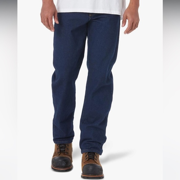 NWT Rustler Classic Men’s Regular Fit Straight Leg Jean 32 X 34 - Picture 1 of 13